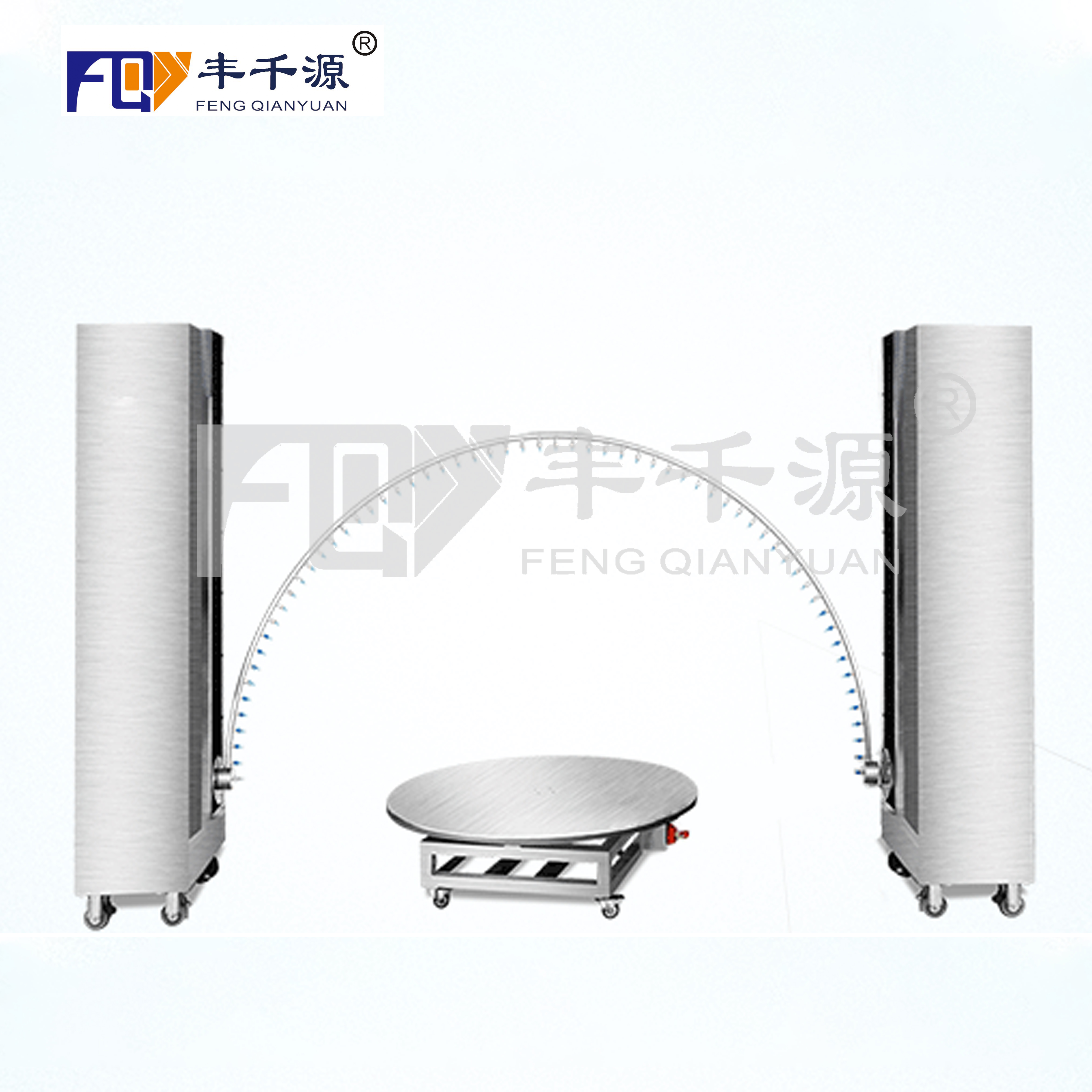 丰千源  IPX3-4摆管淋雨试验机 IP防水测试设备 IP防护等级检测装置机箱